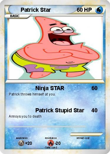 Pokemon Patrick Star