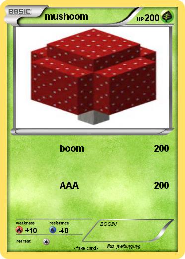 Pokemon mushoom