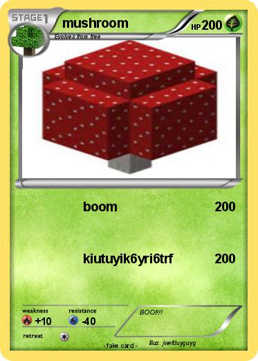 Pokemon mushroom