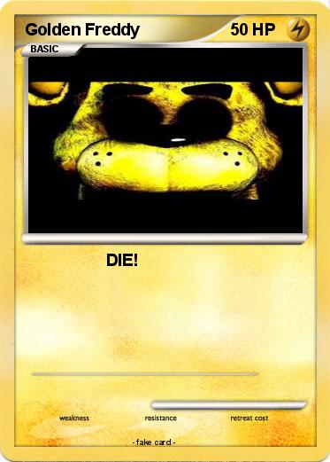 Pokemon Golden Freddy