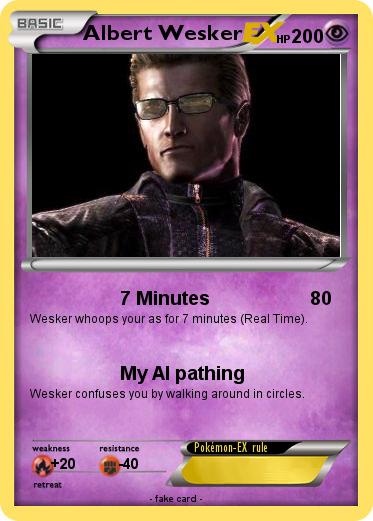 Pokemon Albert Wesker