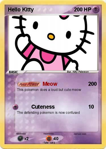 Pokemon Hello Kitty