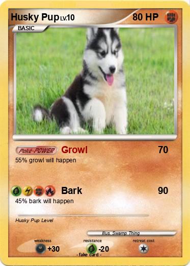 Pokemon Husky Pup