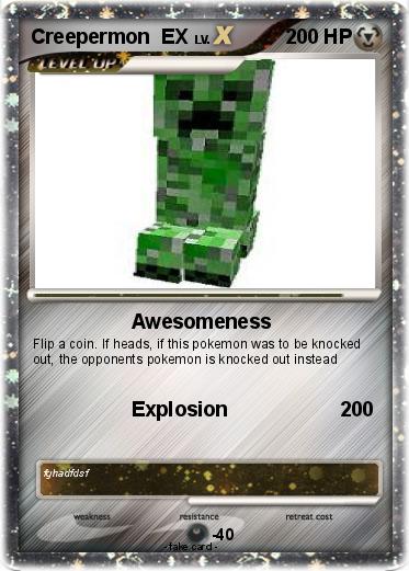 Pokemon Creepermon  EX