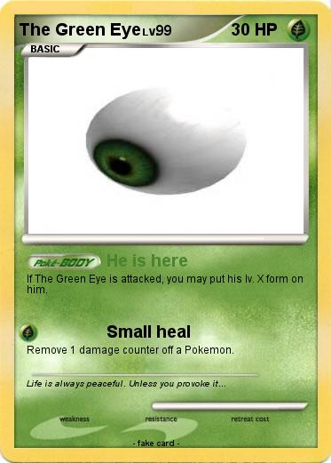 Pokemon The Green Eye