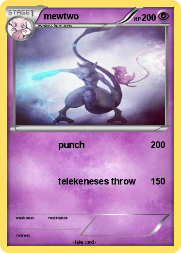 Pokemon mewtwo