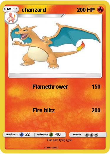 Pokemon charizard