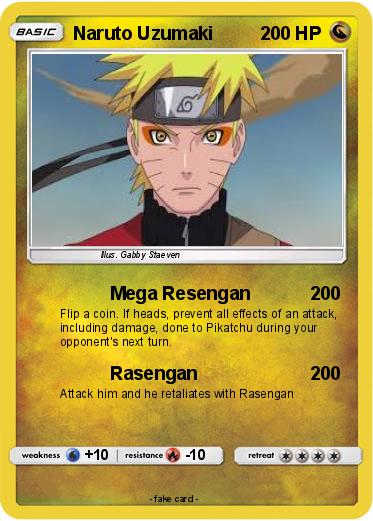 Pokemon Naruto Uzumaki