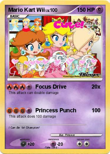 Pokemon Mario Kart Wii