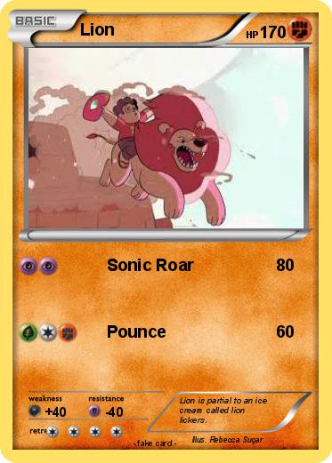 Pokemon Lion