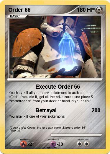 Pokemon Order 66