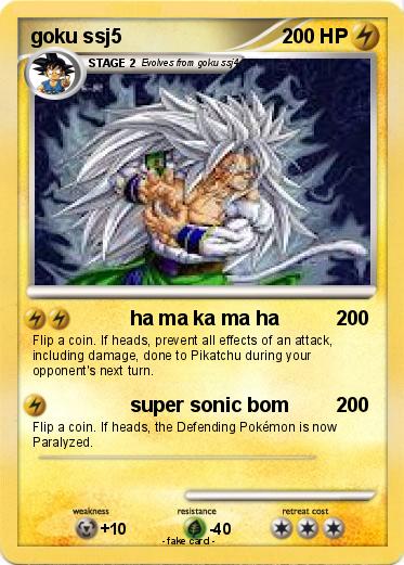 Pokemon goku ssj5