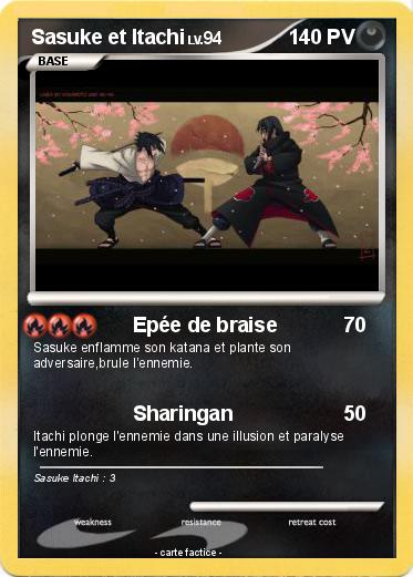 Pokemon Sasuke et Itachi