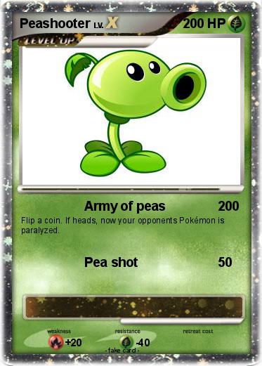 Pokemon Peashooter