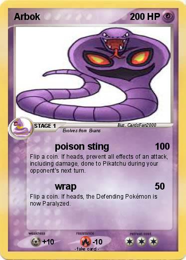 Pokemon Arbok