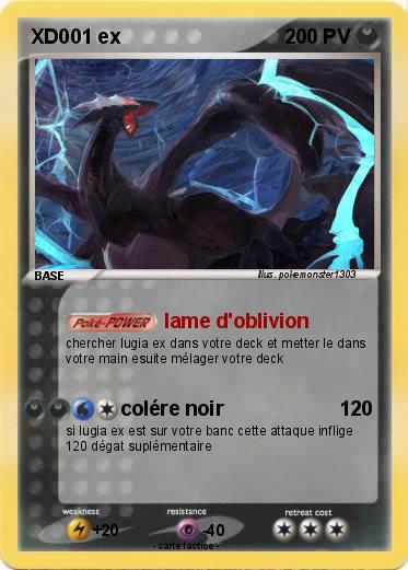 Pokemon XD001 ex