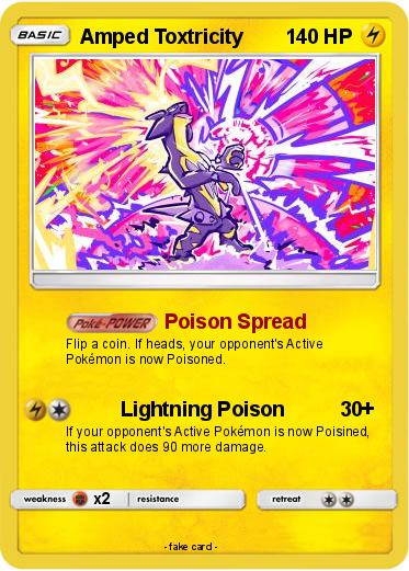 Pokemon Amped Toxtricity