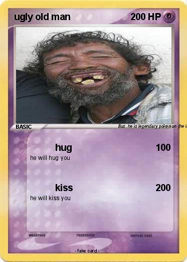 Pokemon ugly old man