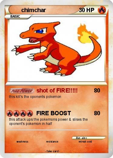 Pokemon chimchar