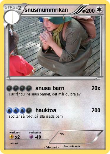 Pokemon snusmummrikan