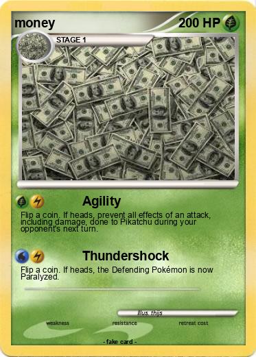 Pokemon money