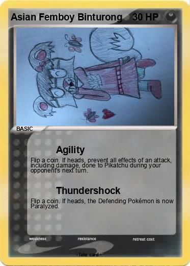 Pokemon Asian Femboy Binturong