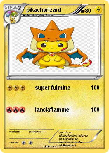 Pokemon pikacharizard