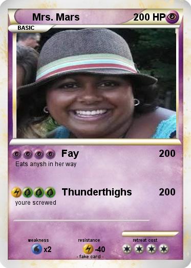Pokemon Mrs. Mars