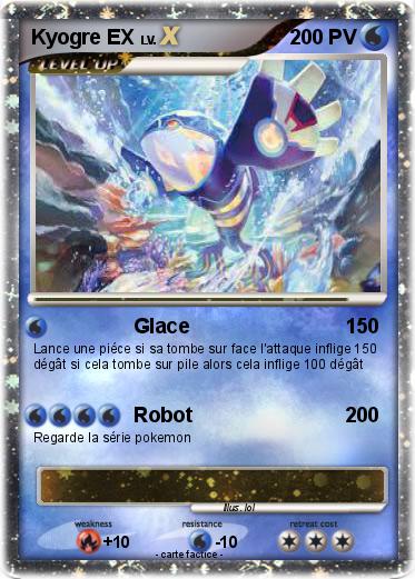 Pokemon Kyogre EX