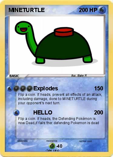 Pokemon MINETURTLE
