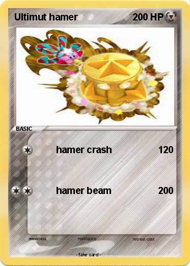 Pokemon Ultimut hamer