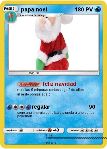 Pokemon papa noel