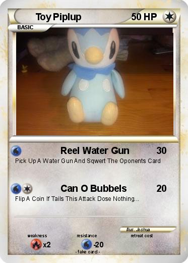Pokemon Toy Piplup