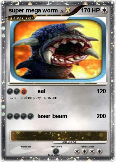 Pokemon super mega worm