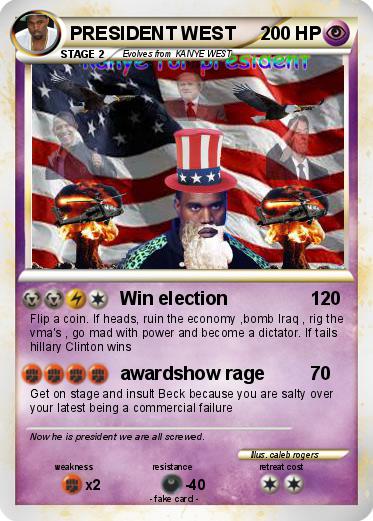 Pokemon PRESIDENT WEST