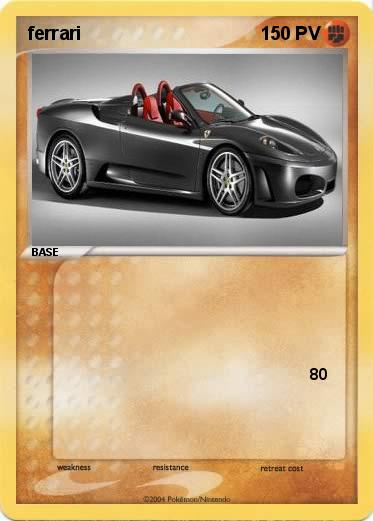 Pokemon ferrari
