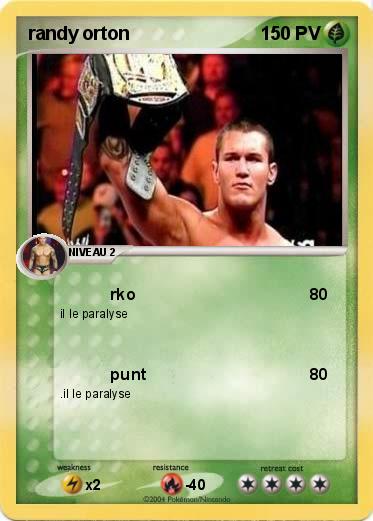 Pokemon randy orton