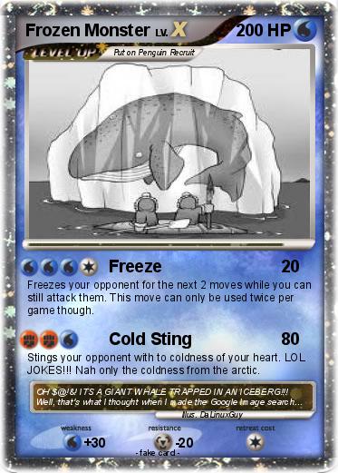 Pokemon Frozen Monster