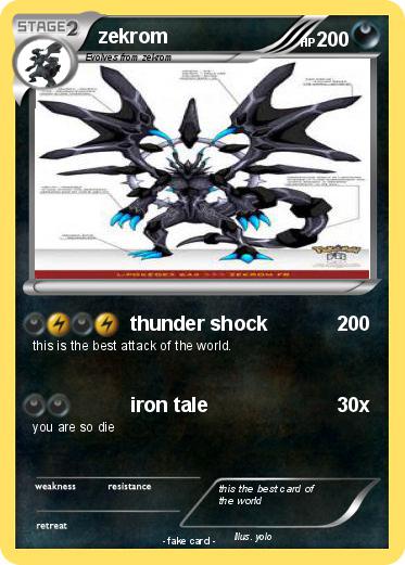 Pokemon zekrom