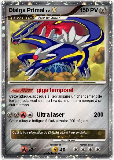 Pokemon Dialga Primal