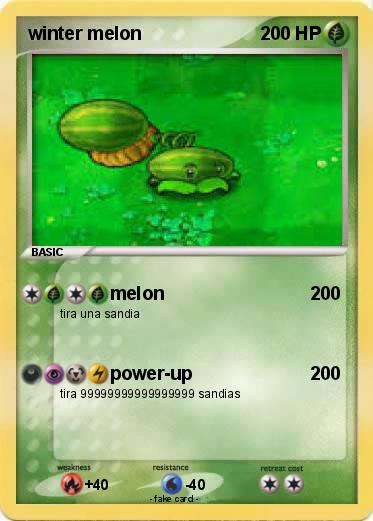 Pokemon winter melon
