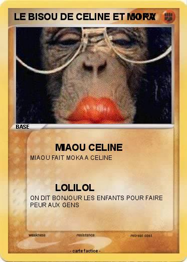 Pokemon LE BISOU DE CELINE ET MOKA
