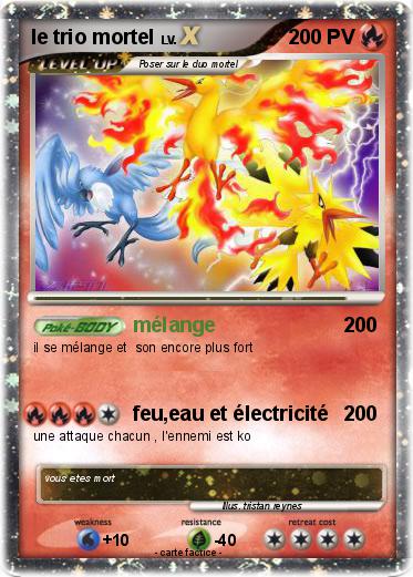 Pokemon le trio mortel