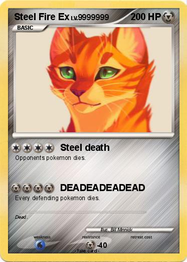 Pokemon Steel Fire Ex