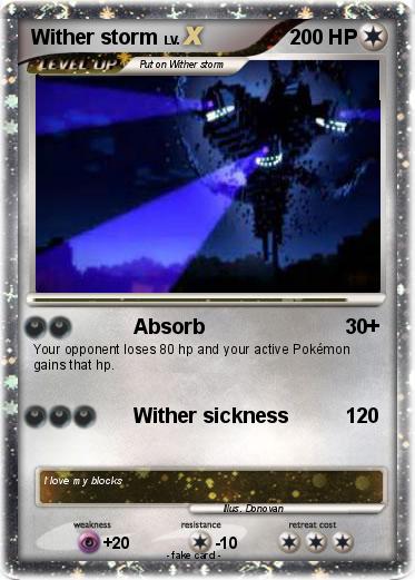 Pokemon Wither storm