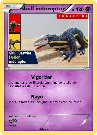 Pokemon skull indoraptor