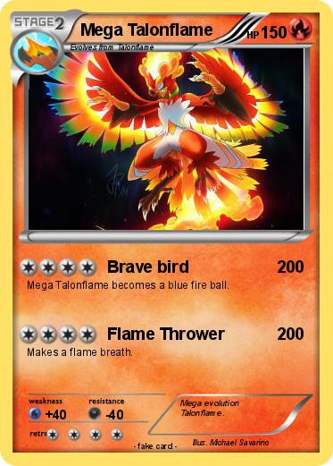 Pokemon Mega Talonflame