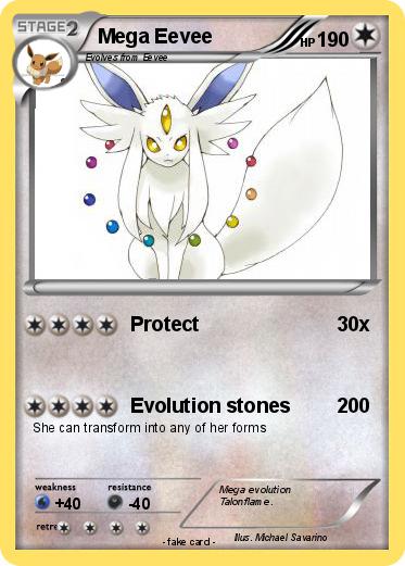 Pokemon Mega Eevee
