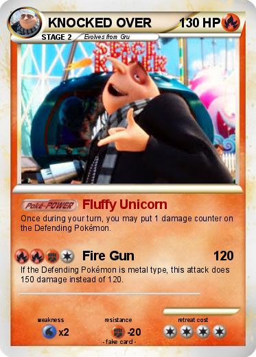 Pokemon KNOCKED OVER