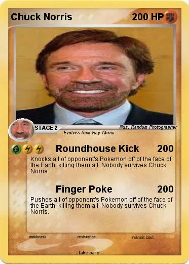 Pokemon Chuck Norris